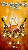 Thanksgiving Invitation Maker - Create Invitations ảnh chụp màn hình 2