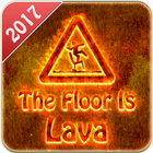 the floor is lava game-icoon