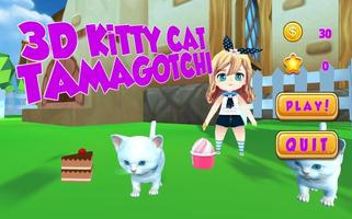 3D KITTY CAT TAMAGOTCHI पोस्टर