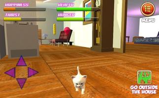 3D KITTY CAT TAMAGOTCHI स्क्रीनशॉट 3