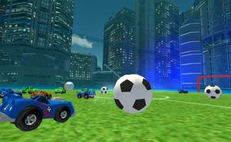 Crazy Car Football 3D imagem de tela 1