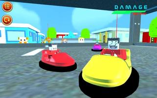 3D Crazy Bumper Cars Mania screenshot 1