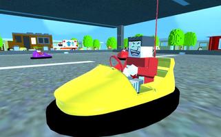 3D Crazy Bumper Cars Mania screenshot 3