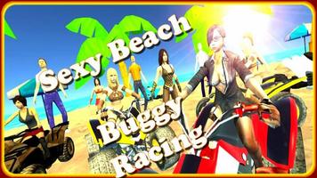 Sexy Hot Beach Buggy Racing 3D Plakat