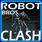 Robot Brothers Clash Mega Game ícone
