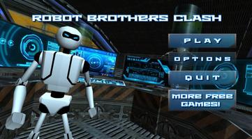 Robot Brothers Clash Mega Game Affiche