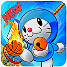 Doramon basketball challenge icône