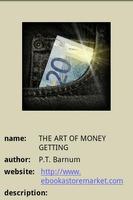 THE ART OF MONEY GETTING poster