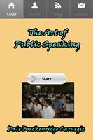 The Art of Public Speaking Plakat