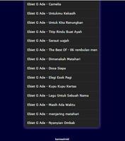 The Best Song Collection Ebiet G Ade full Mp3 screenshot 1