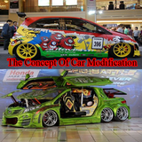The Concept Of Car Modification icon