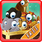 Zoo Animal Puzzles آئیکن