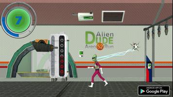 Alien Dude Area 52 Run imagem de tela 1