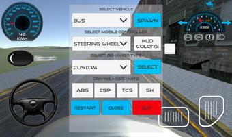 Bus Simulator 3D скриншот 3