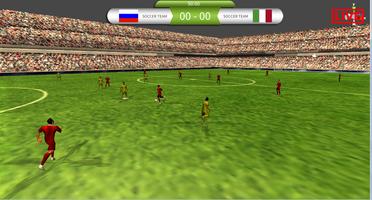 Soccer Euro 2016 3D capture d'écran 3