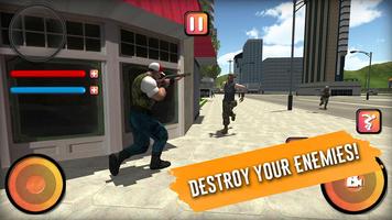 Battle Royale Grand City 3D captura de pantalla 1