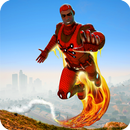 Flying Torch Hero: Justice Superheroes APK