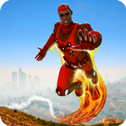 Flying Torch Hero: Justice Superheroes icon