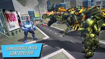 Jurassic Robot Rex Survival captura de pantalla 1