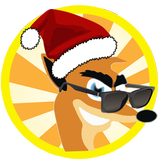 Santa Bandicoot Crazy Aviator icon