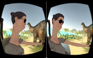 VR Time Machine Dinosaur Park captura de pantalla 3
