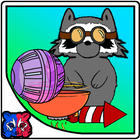 Icona Flying Raccoon