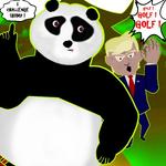 Panda vs Trump - Golf Kombat APK