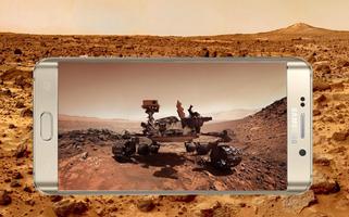 Visitez Mars en VR panoramique Affiche