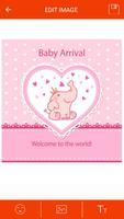 2 Schermata Baby Shower Greetings card