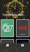 Happy New Year Greetings Card Ekran Görüntüsü 1