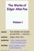 The Works of Edgar Allan Poe 1 الملصق
