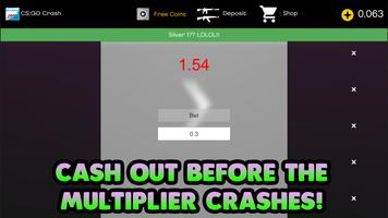 Crash Simulator - CSGO Betting capture d'écran 1