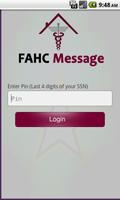FAHC Message Plakat