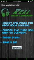 Real Media Converter скриншот 1