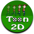 Toon 2D - Make 2D Animation ícone