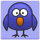 Throw bird icon