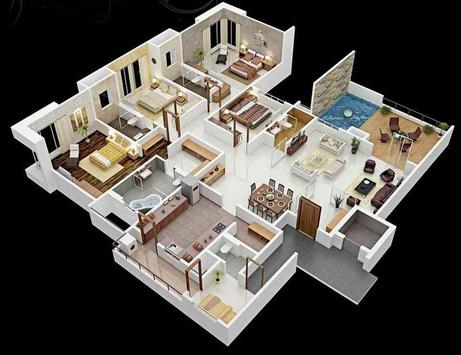  3D  Modular Home  Floor  Plan for Android APK  Download