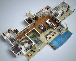 3D floor Design 海报