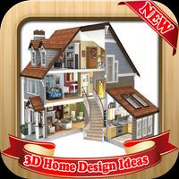 برنامه‌نما 3D Home Design Ideas عکس از صفحه