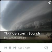 Thunderstorm Sounds Affiche