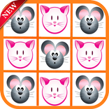 tic tac toe cat X moust