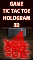 Hologramme Tic Tac Toe Prank Affiche