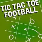 Tic tac toe football icon