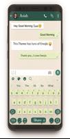 Keyboard  for WhatsApp : Theme capture d'écran 2