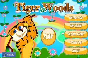 Tiger In Woods Affiche