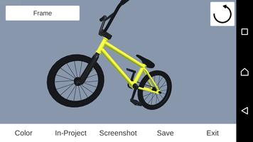 BMX Customizer - Bike coloring (Unreleased) تصوير الشاشة 1