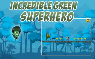 Incredible Green SuperHero capture d'écran 2