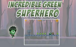 Incredible Green SuperHero capture d'écran 3