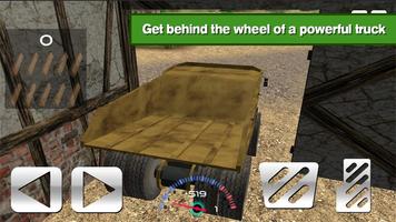 Timber Truck Simulator 3D Affiche