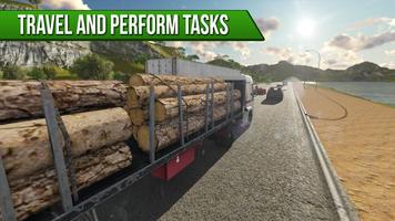 Timber Truck Simulator FREE स्क्रीनशॉट 2